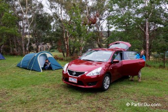 Camping dans les Blue Mountains - Australie