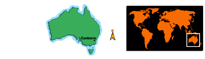 Carte Australie