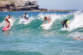 Surfeurs à Bondi Beach - Australie