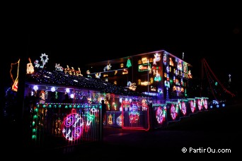 Illumination de Noël à Sydney