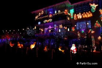 Illumination de Noël à Sydney