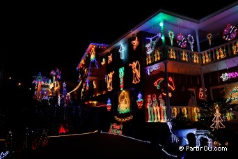 Illumination de Noël à Sydney