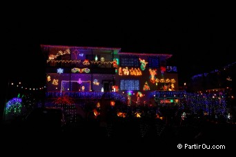 Illumination de Noël à Sydney