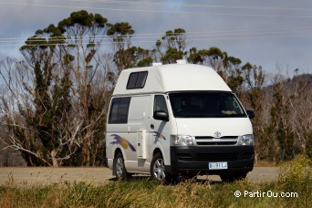 Camping-car en Tasmanie