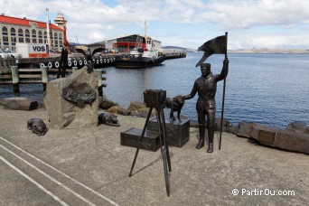 Statue de Louis Barnacchi - Hobart - Tasmanie