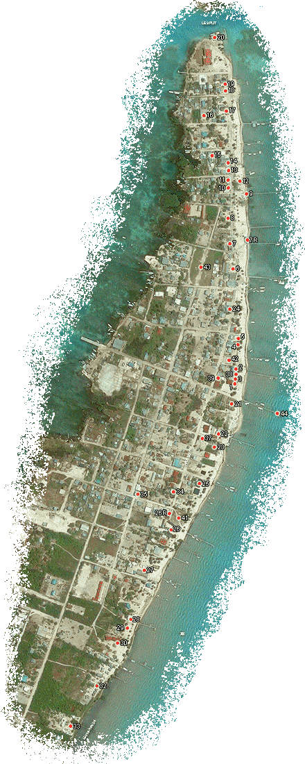 Carte Caye Caulker