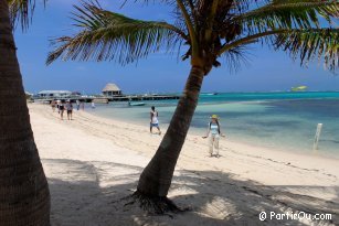 Plage de San Pedro sur l'le Ambergris Caye