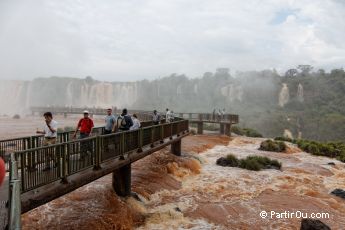 Accès à Salto Santa Maria