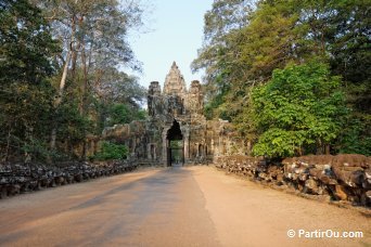 Gopura d'Angkor Thom - Cambodge