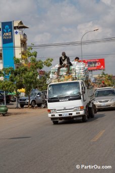 Circulation à Siem Reap - Cambodge