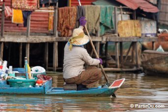 Village flottant de Chong Knheas - Tonl Sap - Cambodge