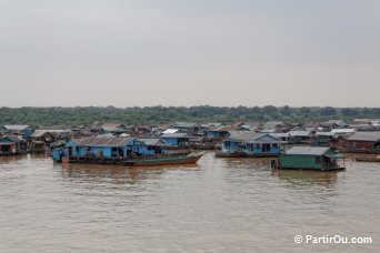 Village flottant de Chong Knheas - Tonlé Sap - Cambodge