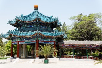 Temple dans le parc Zhongshan - Pékin - Chine