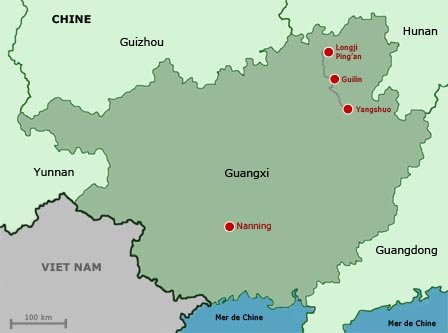 Province du Guangxi - Chine