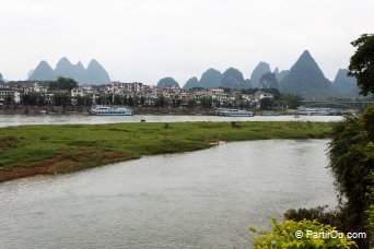 Yangshuo et la rivière Li Jiang- Chine