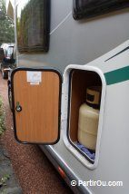 Emplacement gaz - Camping-car