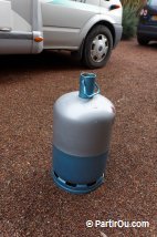 Bouteille de gaz propane 13 kg - Camping-car
