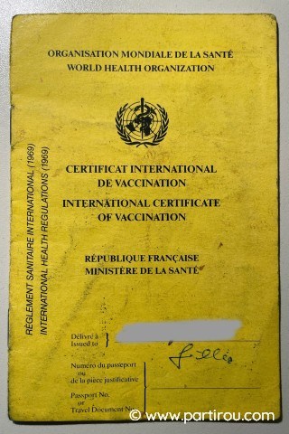 Carnet de vaccination international