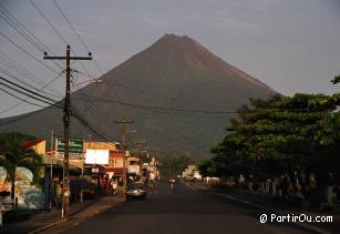 Volcan Arenal depuis Fortuna