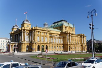 Théâtre national croate - Zagreb - Croatie