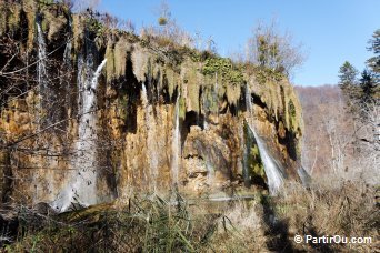 Casacade à Plitvice - Croatie