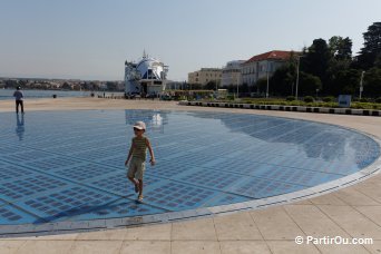 Pozdrav Suncu à Zadar - Croatie