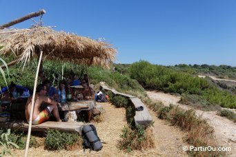 Le "Safari Bar" dans la rserve de Rt Kamenjak - Croatie