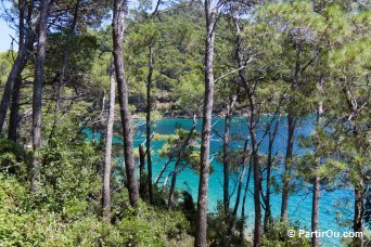 Lac Veliko sur l'île de Mljet - Croatie