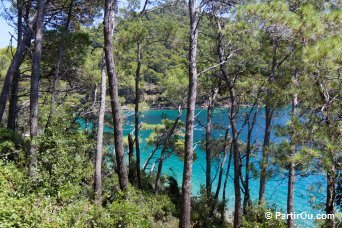 Lac Veliko sur l'le de Mljet - Croatie