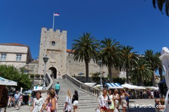 Korčula sur l'le de Korčula - Croatie