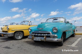 Anciennes voitures américaines - Cuba