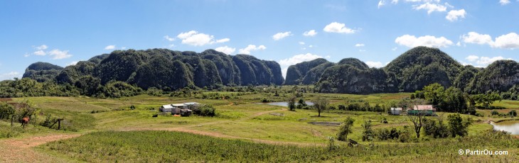 Valle de Guasasa - Viales - Cuba