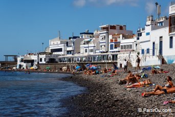 Plage de galets  Grande Canarie - Canaries