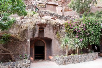 glise dans Barranco de Guayadeque - Grande Canarie - Canaries