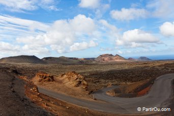 Route des volcans de Timanfaya - Lanzarote - Canaries