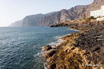 Los Gigantes vue depuis Puerto de Santiago - Tenerife - Canaries