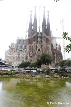 Sagrada Familia à Barcelone - Espagne