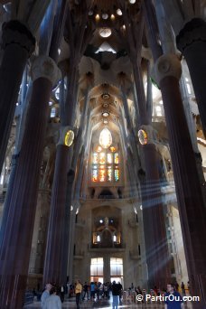 Sagrada Familia à Barcelone - Espagne
