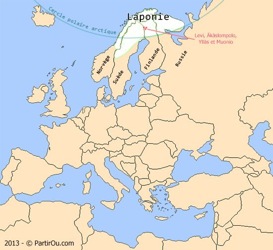 La Laponie Finlandaise En Hiver Partiroucom