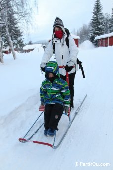 Trottinette des neiges - Finlande