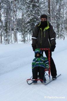 Trottinette des neiges - Finlande
