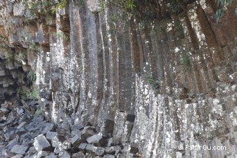 Orgues basaltiques de Bassin La Paix - La Réunion