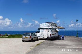 Roulotte à Raiatea - Polynésie française