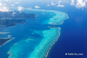 Barrière de corail de Bora-Bora - Polynésie française