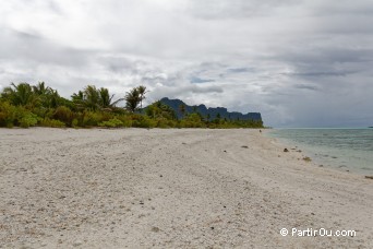 Motu Auira à Maupiti - Polynésie française