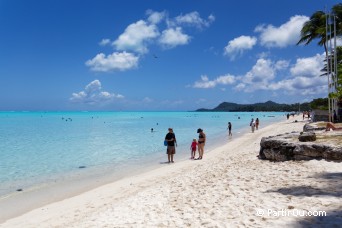 Plage de Matira - Bora-Bora