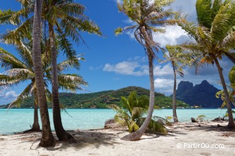 Motu Tevairoa à Bora-Bora - Polynésie française