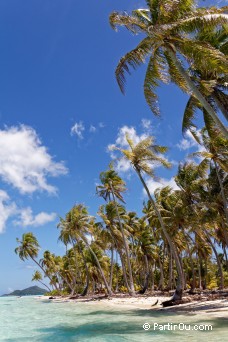 Motu Tevairoa à Bora-Bora - Polynésie française
