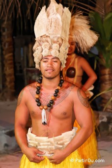 Show du Tiki Village à Moorea