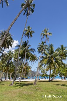 Plage de Ta'ahiamanu (Mareto) - Moorea